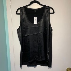 NWT - Banana Republic - satin front high low tank